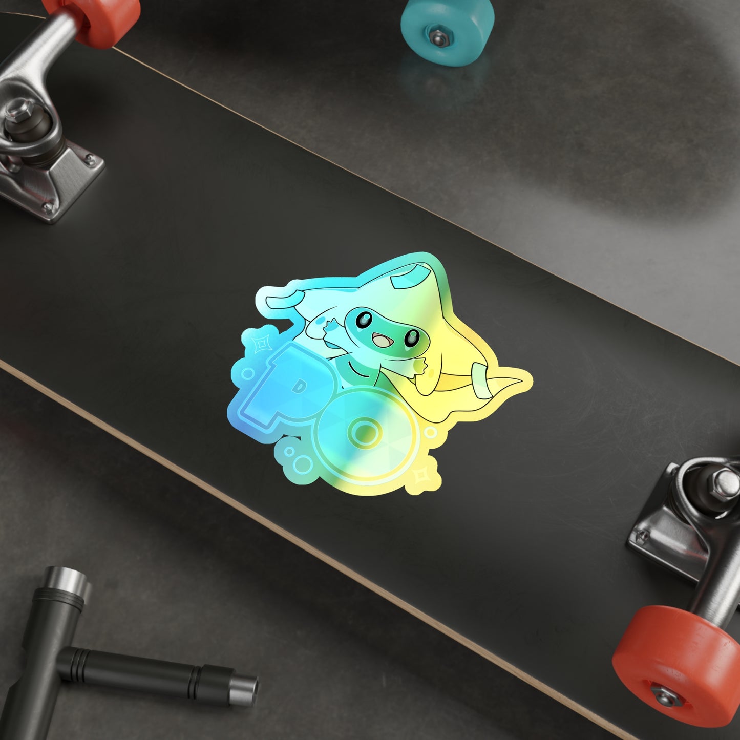 Poke Odyssey Holographic Die-cut Stickers