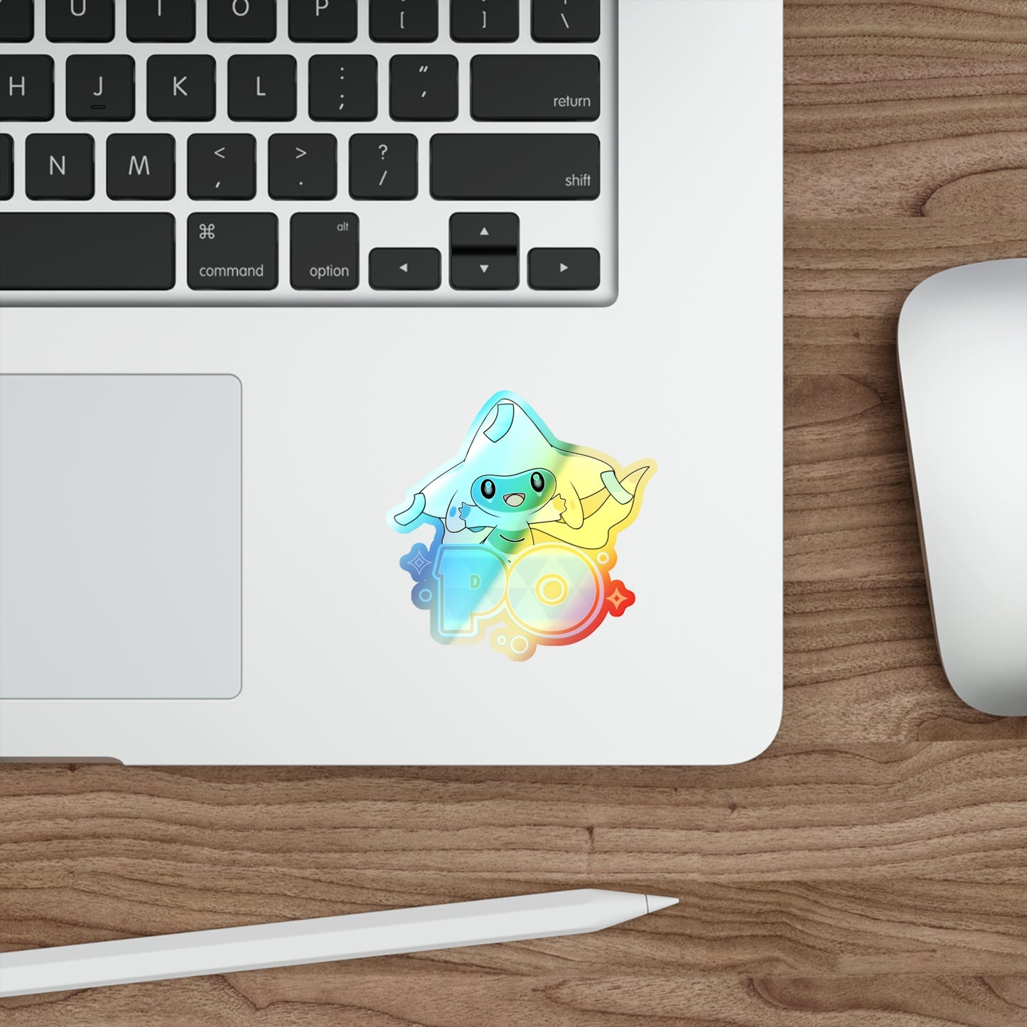 Poke Odyssey Holographic Die-cut Stickers