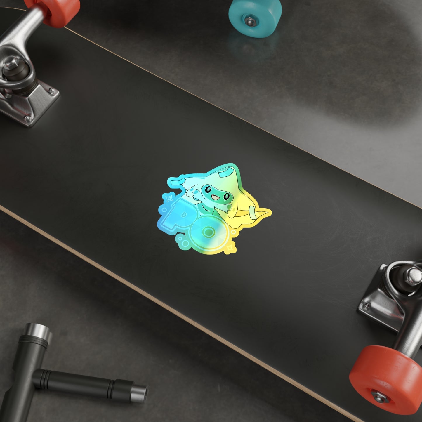 Poke Odyssey Holographic Die-cut Stickers