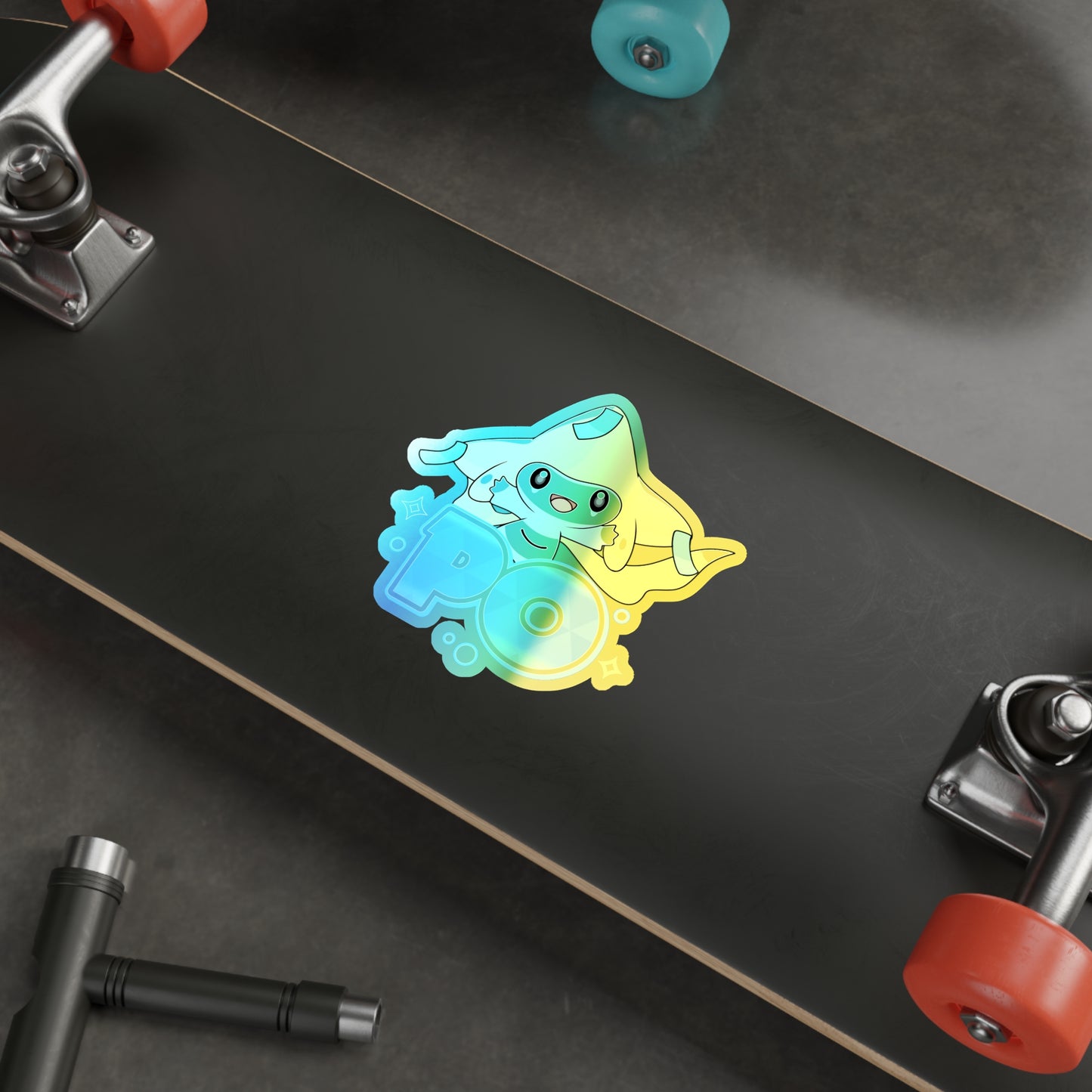 Poke Odyssey Holographic Die-cut Stickers