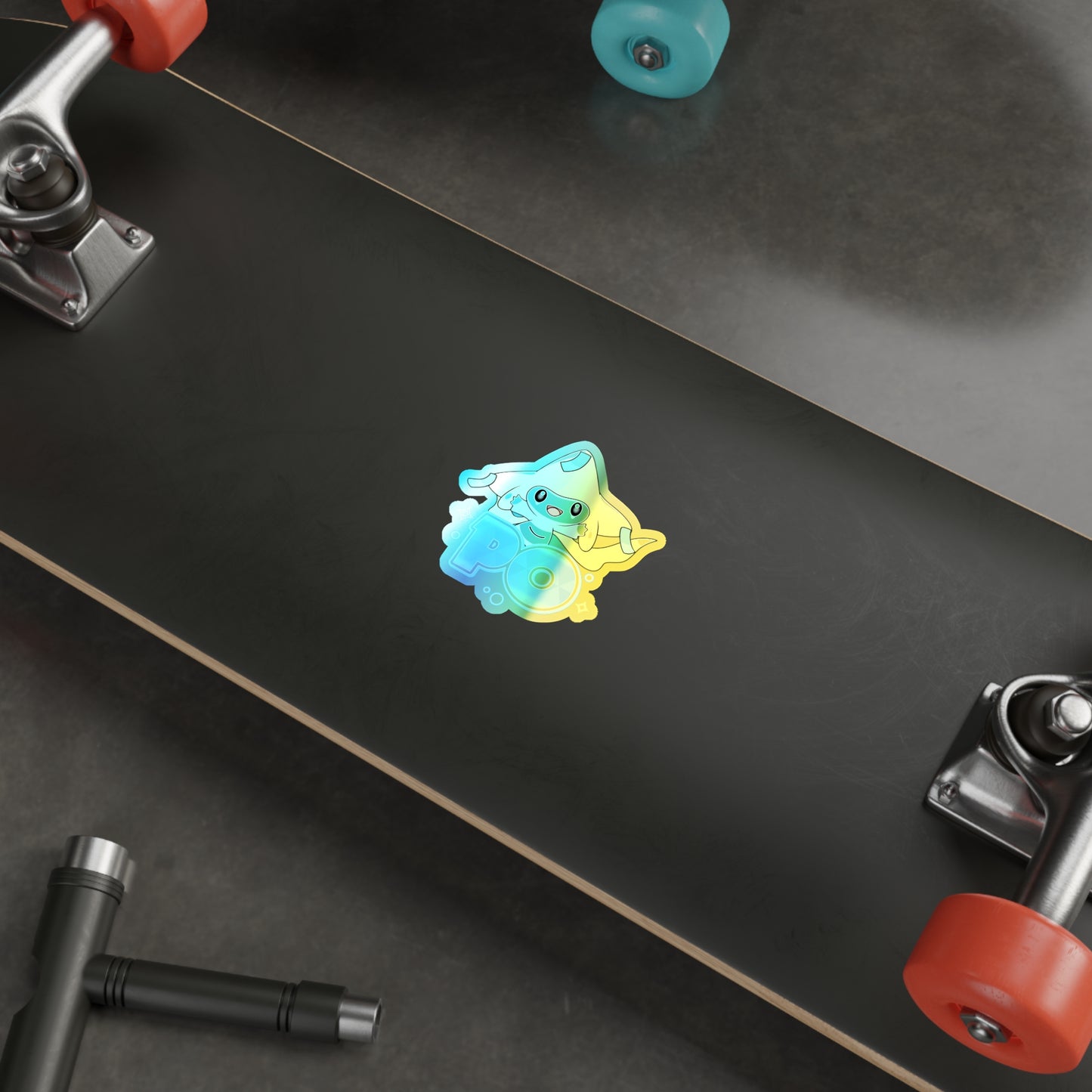 Poke Odyssey Holographic Die-cut Stickers