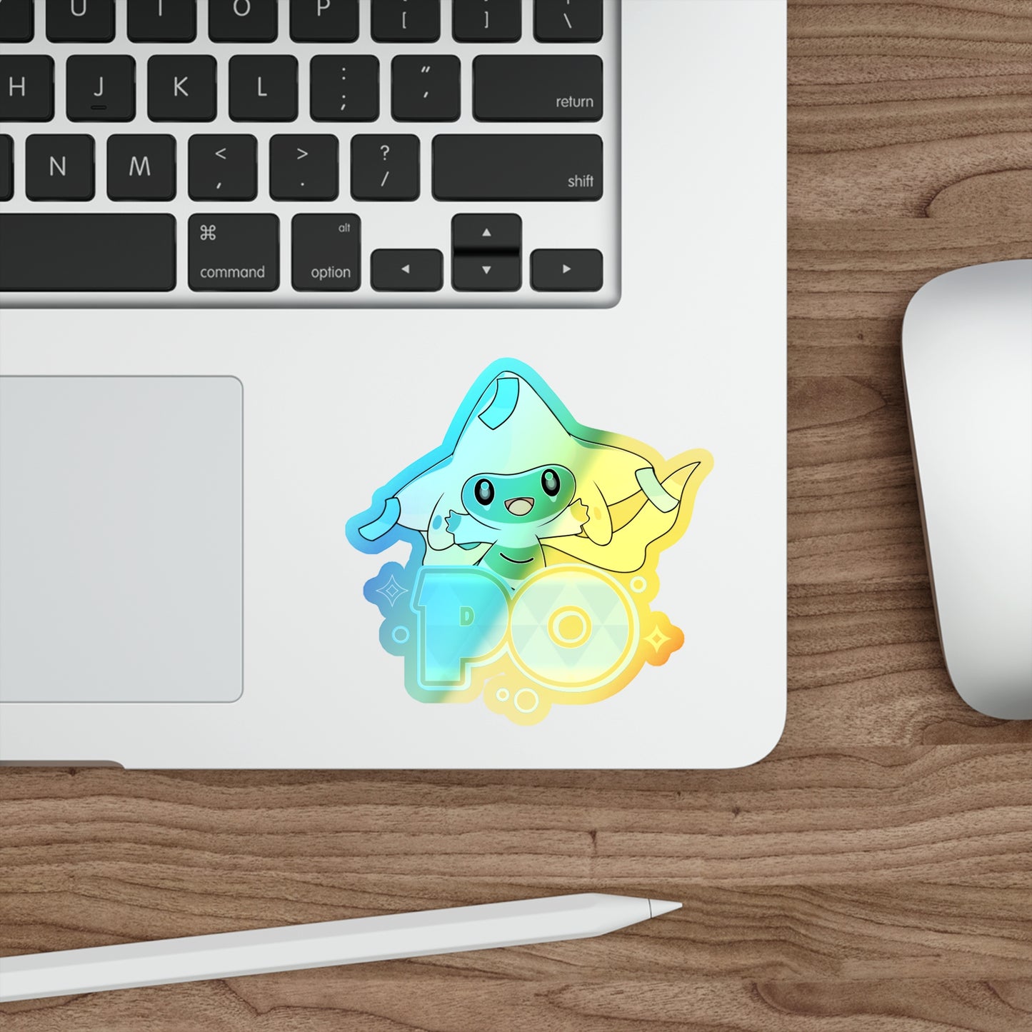 Poke Odyssey Holographic Die-cut Stickers