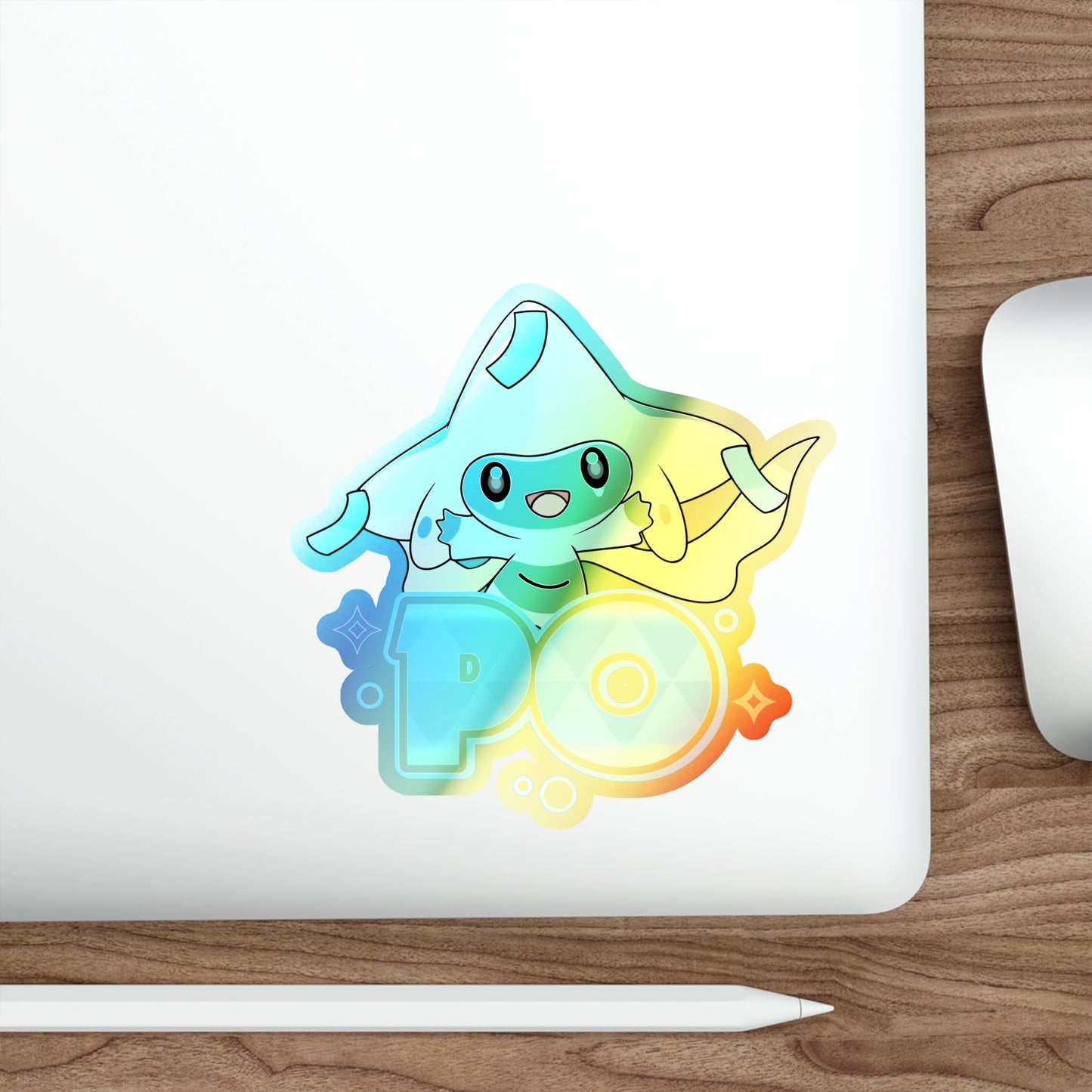 Poke Odyssey Holographic Die-cut Stickers